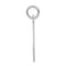 Sterling Silver Large Script Initial Letter J Charm Jewerly 21mm x 11mm